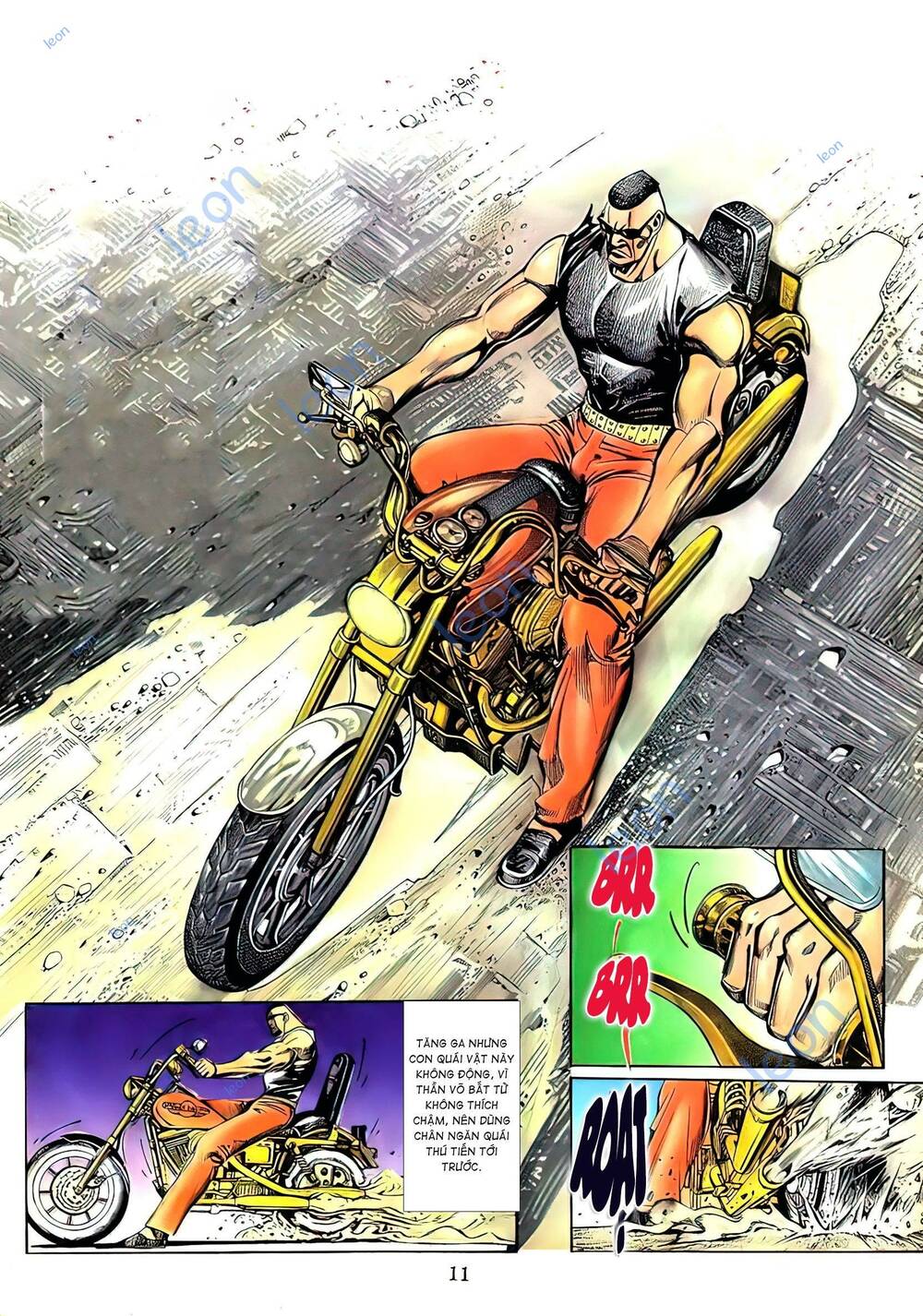hắc báo liệt truyện chapter 120 11