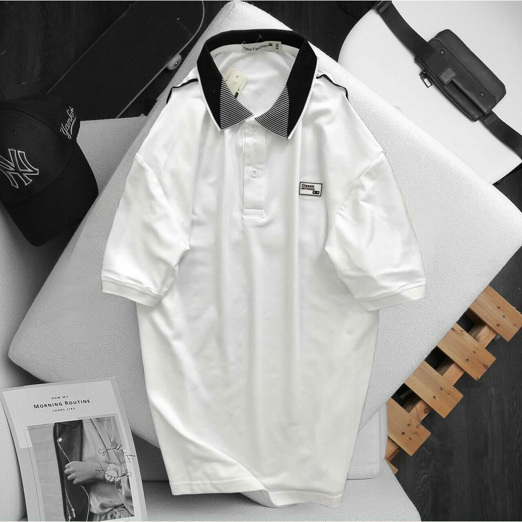 Áo Polo Nam Trơn Basic 3M Chất Liệu Cotton Tự Nhiên Form Slim Thấm Hút Mồ Hôi Tốt