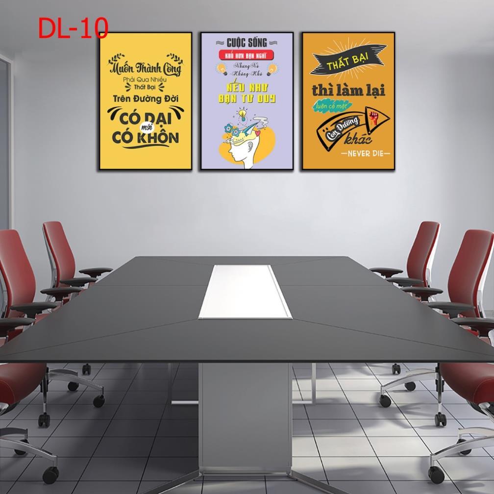 Tranh gỗ MDF treo tường, tranh treo tường, tranh động lực, tranh slogan, tranh trang trí văn phòng