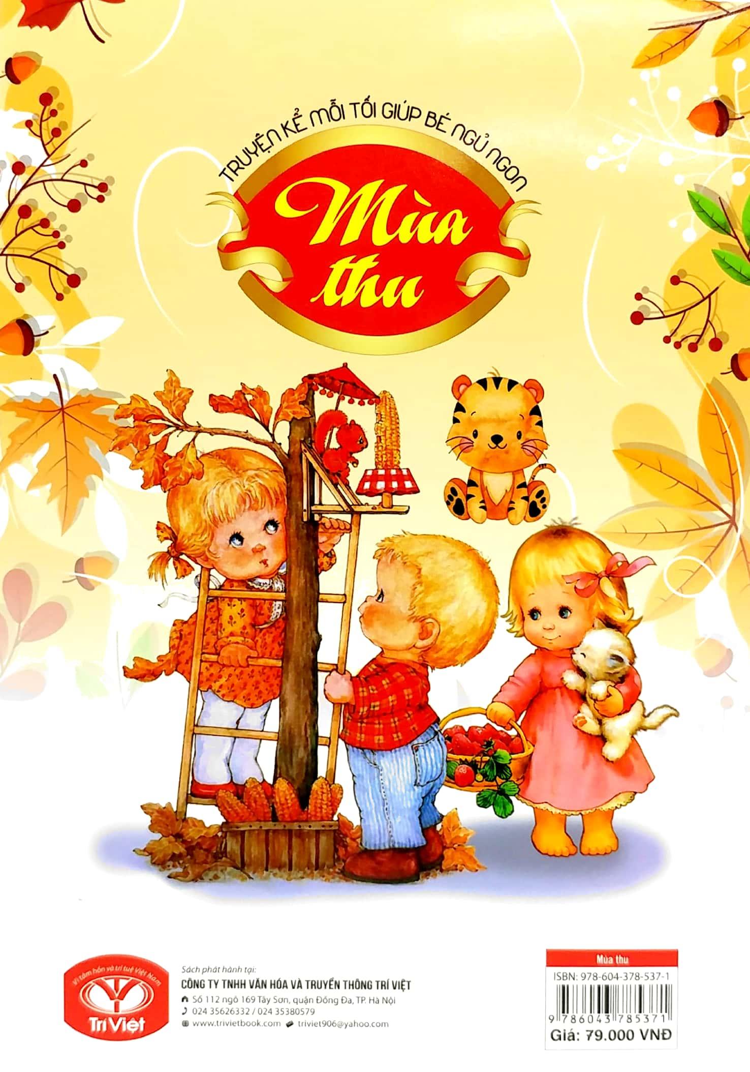 Truyện Kể Mỗi Tối Giúp Bé Ngủ Ngon - Mùa Thu