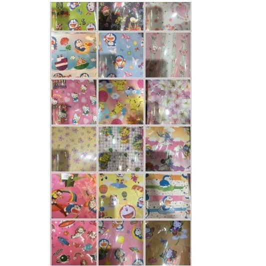 50 tờ giấy lựa gói quà in hình nhiều chủ đề - Kích thước 50 x 70cm