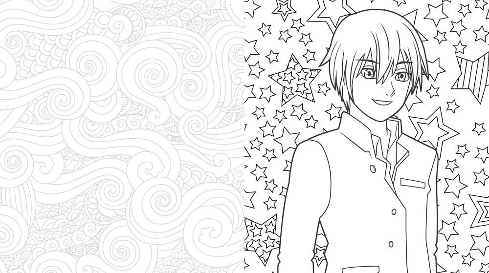 Sách - Manga & Chibis Coloring Book : Color your way through cute by Walter Foster Creative Team