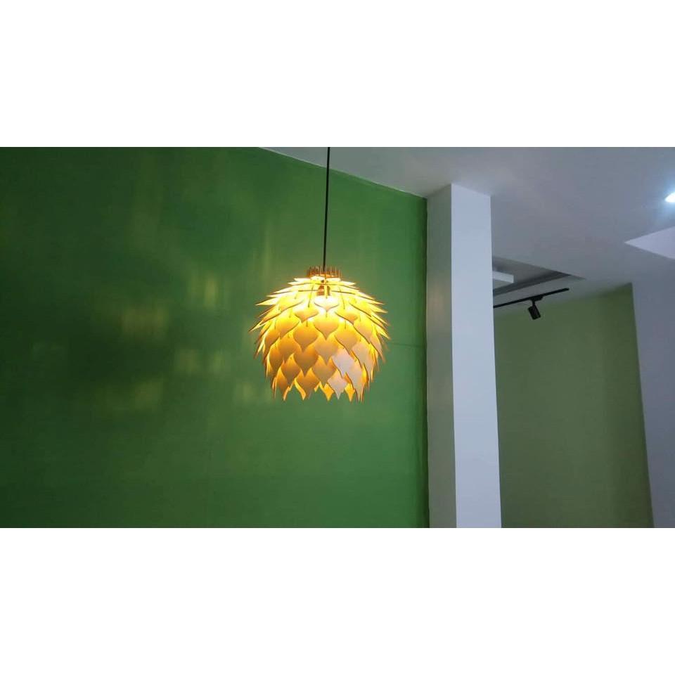 Đèn gỗ trang trí Quán Cafe - Trà sữa