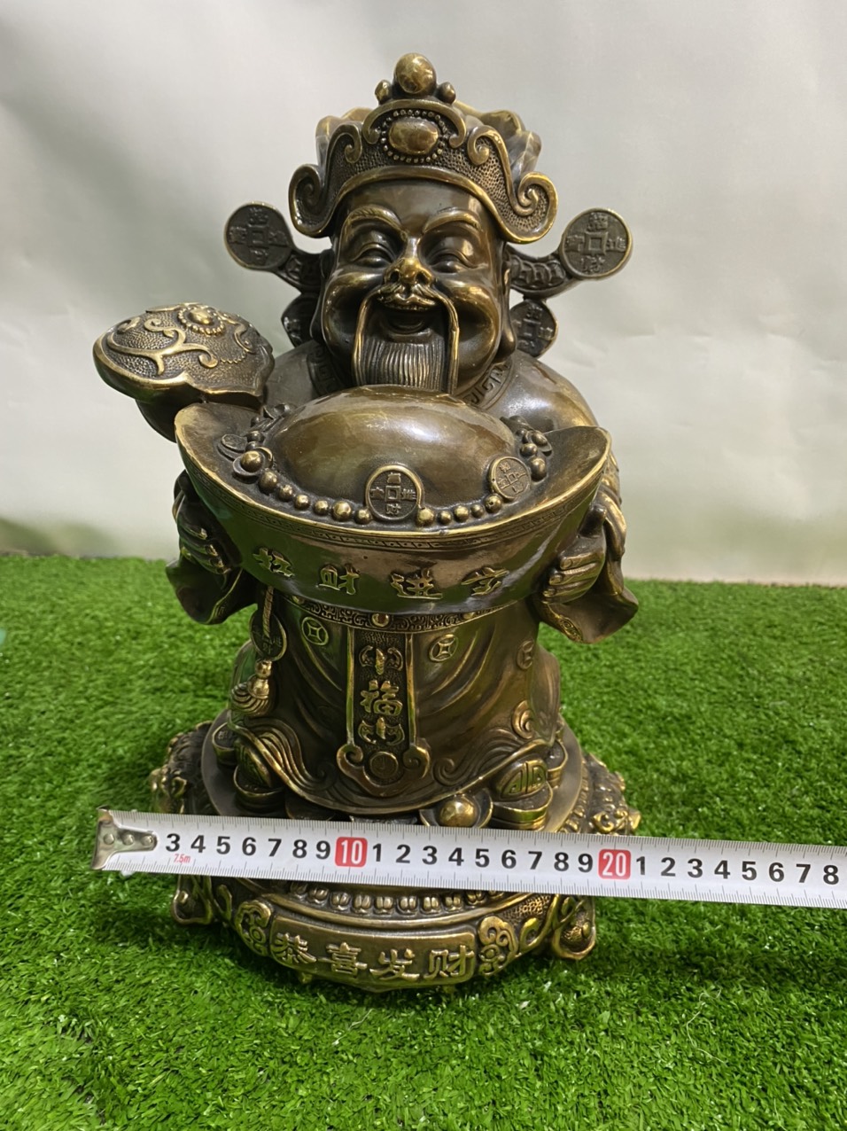 Tượng thần tài bằng đồng