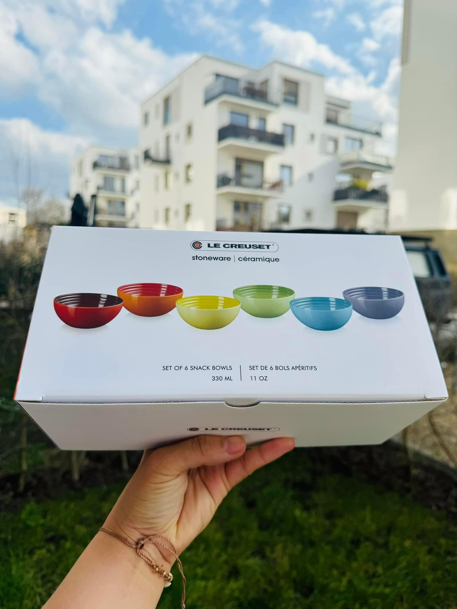 Set 6 bát ăn cơm Le Creuset 12cm có hộp Hàng chính hãng
