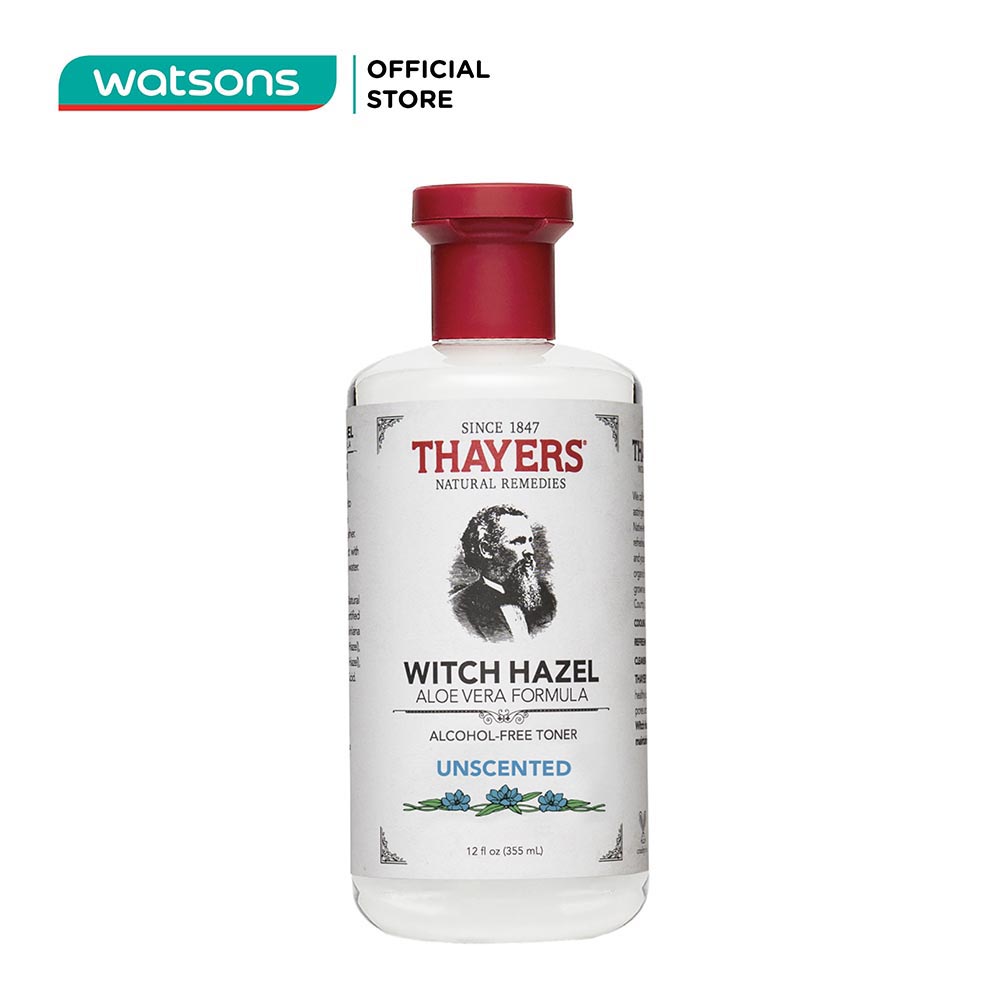 Nước Hoa Hồng Không Cồn Thayers Unscented 355ml