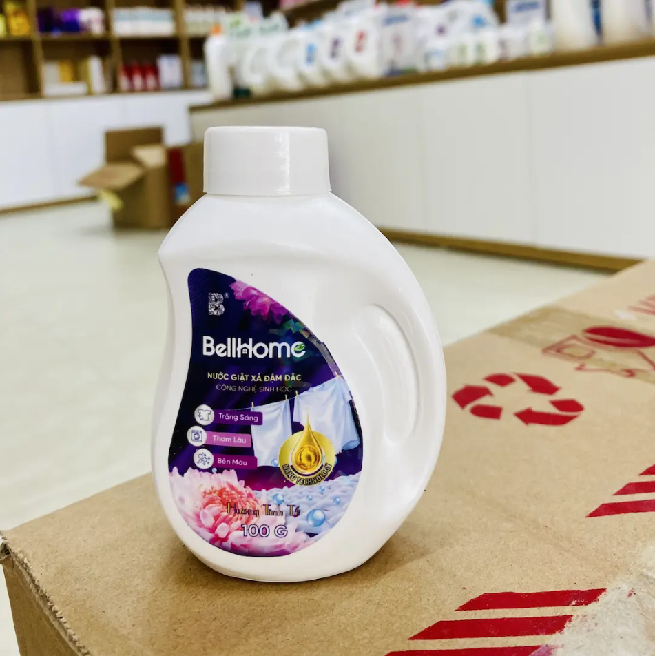 Nước Giặt Xả Công Nghệ Sinh Học Bell Home Hương Tinh Tế 100G