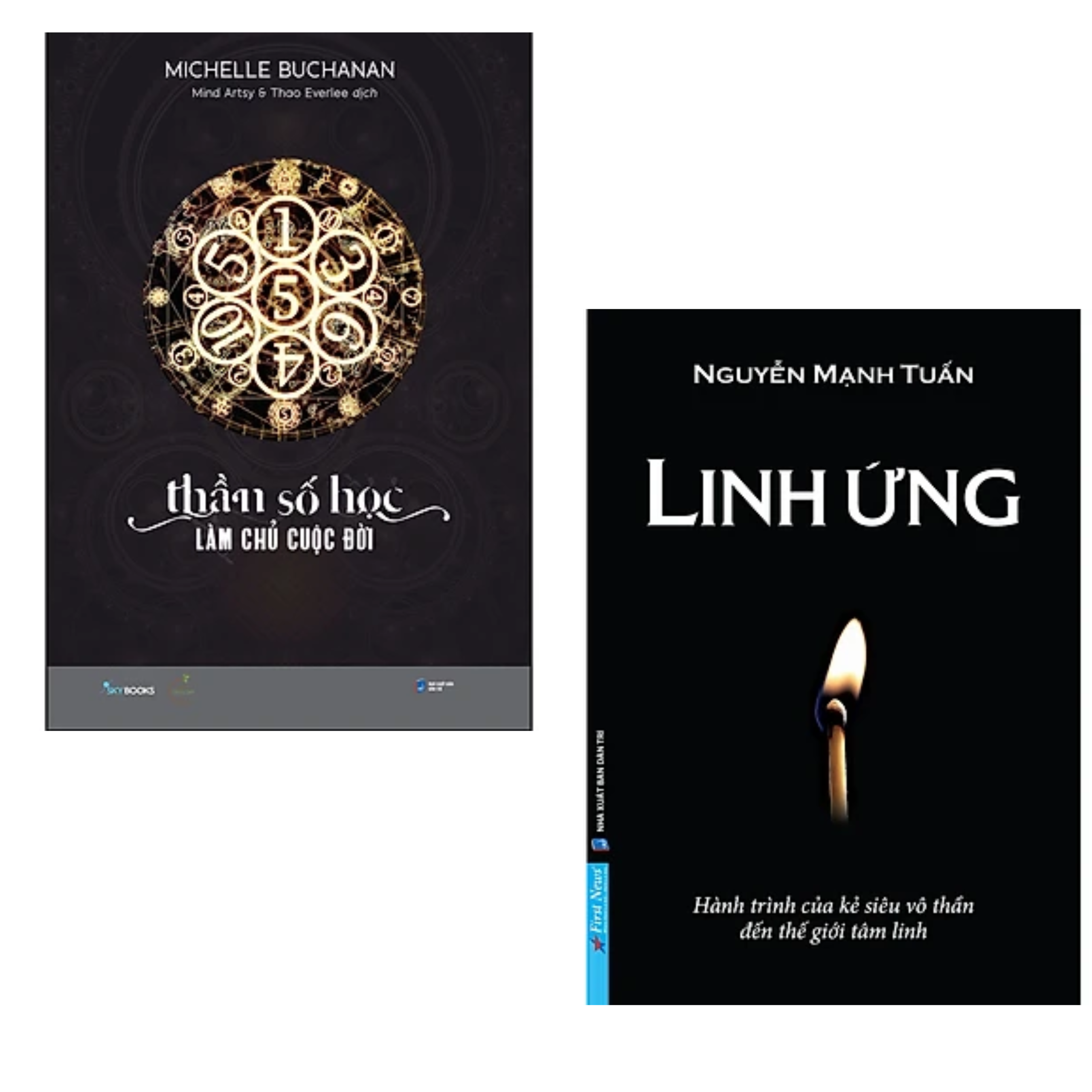 Combo 2 cuốn sách Tôn Giáo - Tâm Linh : Linh Ứng - Hành Trình Của Kẻ Siêu Vô Thần Đến Thế Giới Tâm Linh + Thần Số Học - Làm Chủ Cuộc Đời