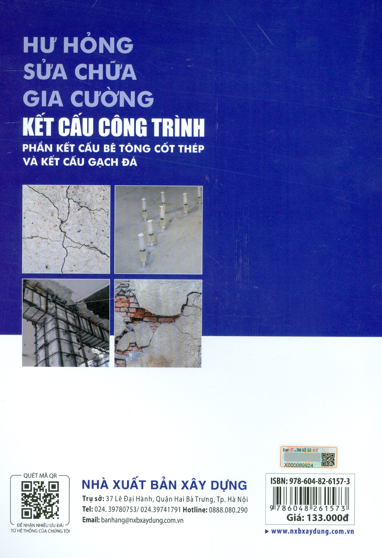 Hư Hỏng Sửa Chữa Gia Cường Kết Cấu Công Trình - Phần Kết Cấu Bê Tông Cốt Thép Và Kết Cấu Gạch Đá (tái bản 2023)