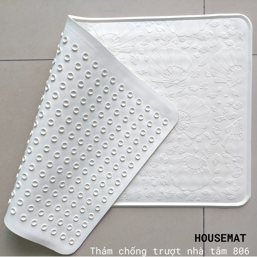 thảm chống trơn trượt nhà tắm họa tiết HouseMat H806