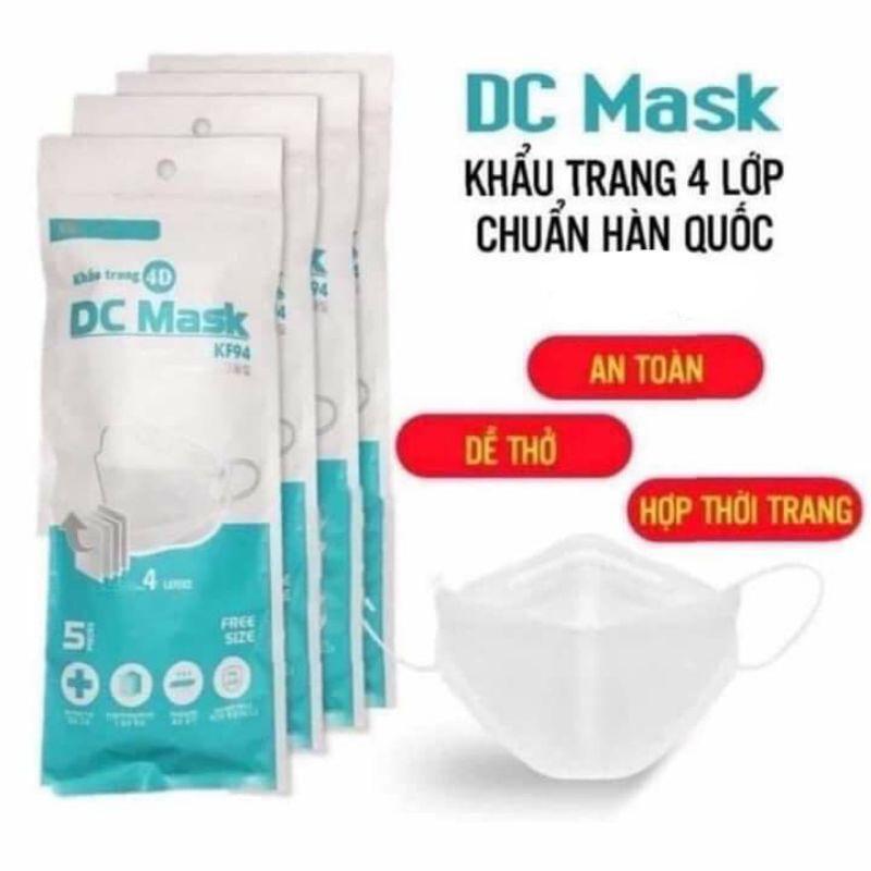 1 Thùng Khẩu Trang KF94 4 Lớp Kháng Khuẩn