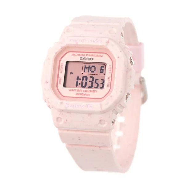 Đồng hồ nữ dây nhựa Casio Baby-G chính hãng Anh Khuê BGD-560CR-4DR