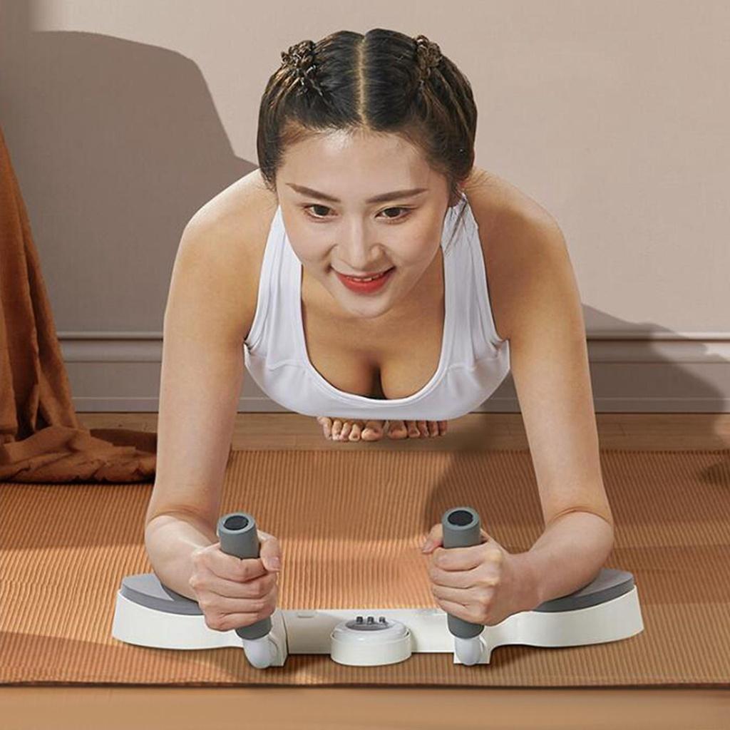 Thiết bị tập cơ bụng Squat có màn hình Plank Trainer Foldable