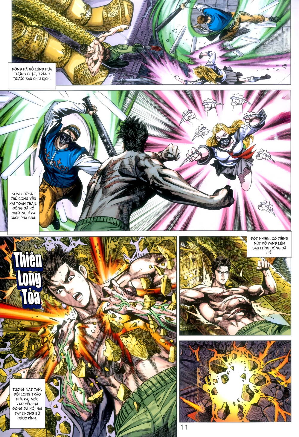 Long Hổ 5 Thế 3 Thế Cừu chapter 88 11