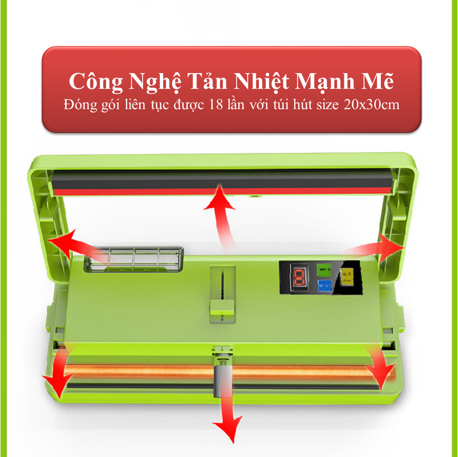 Máy Hút Chân Không - Hút được nhiều loại bao bì, bọc hút, túi hút