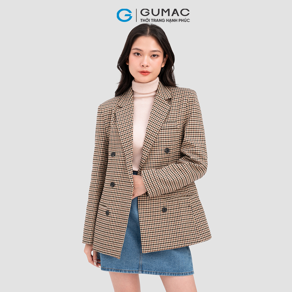 Áo vest phối nút thời trang GUMAC AC11090