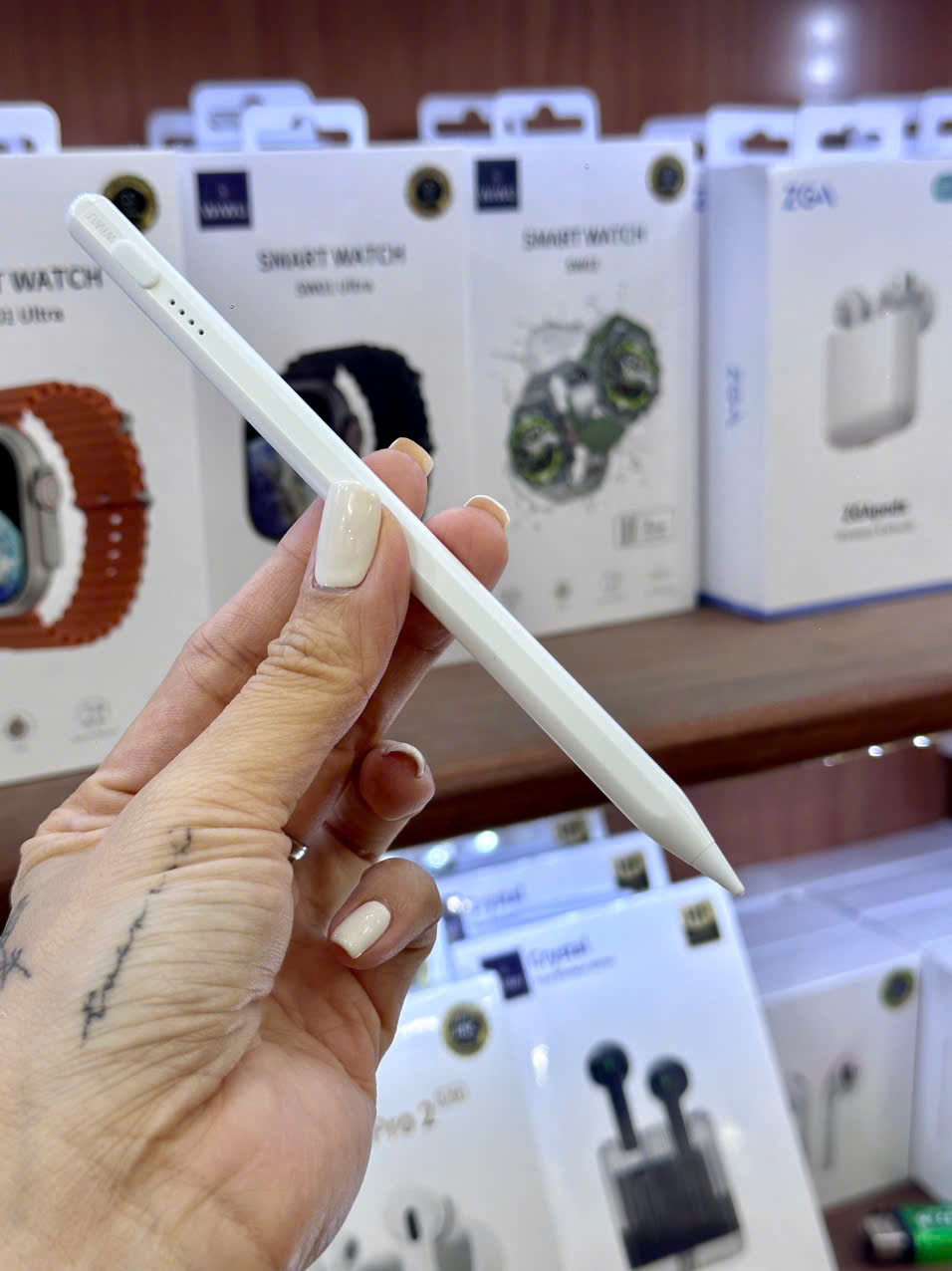 Bút cảm ứng WiWU Pencil Pro IV Cho iPad - Hàng chính hãng