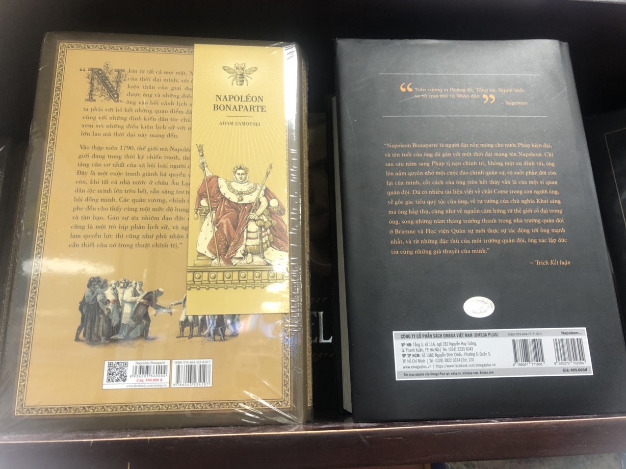 COMBO 2 TÁC PHẨM VỀ NAPOLEON - NAPOLEON ĐẠI ĐẾ VÀ NAPOLEON BONAPARTE