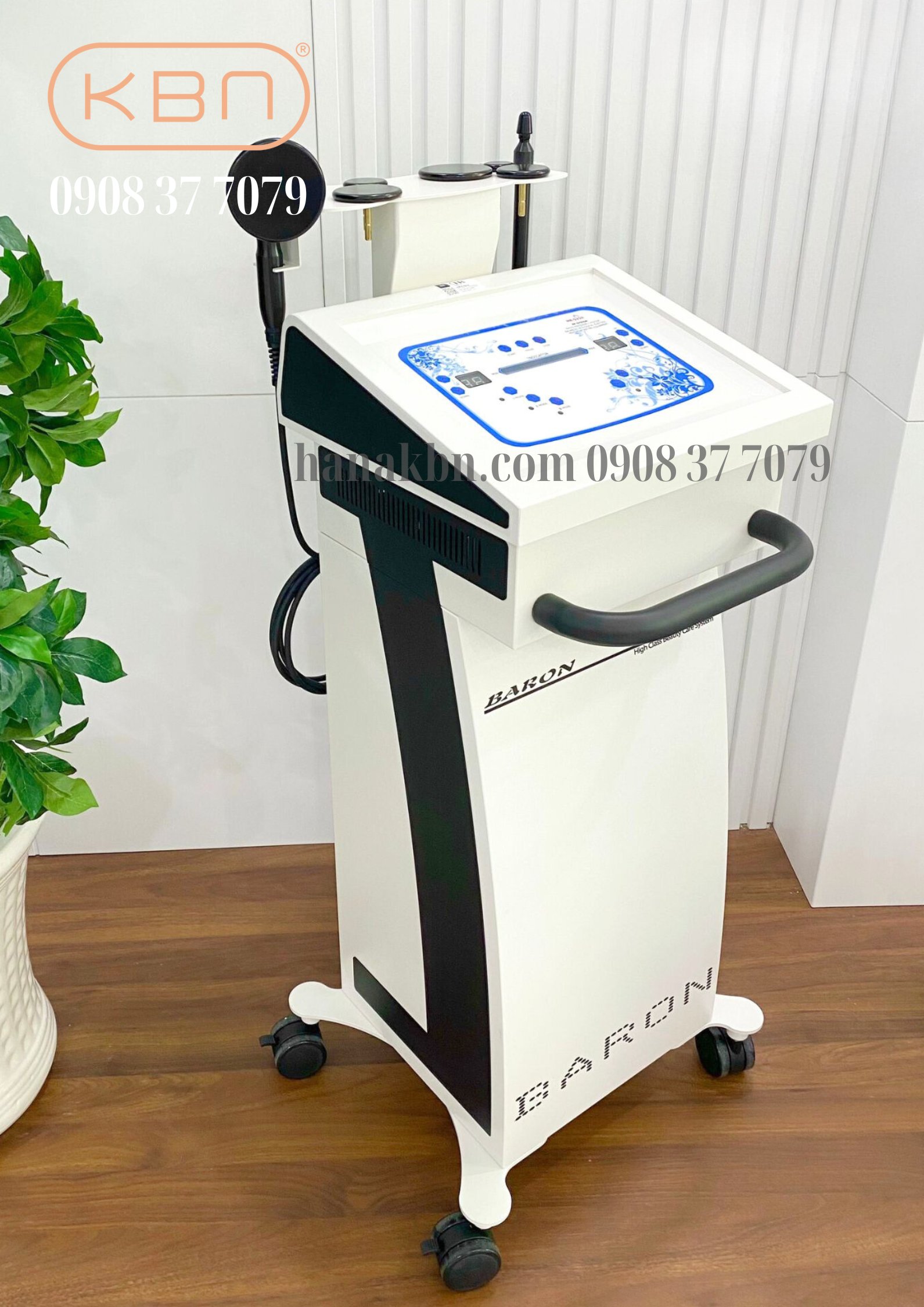 Máy Nâng Cơ RF Baron Hàn Quốc Xóa Nhăn Và Trẻ Hóa Da (Hàng Chính Hãng)
