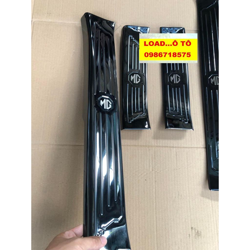 Ốp Bậc Cửa, Nẹp Bước Chân Xe MG ZS 2022-2020 Mẫu Titan Cao Cấp
