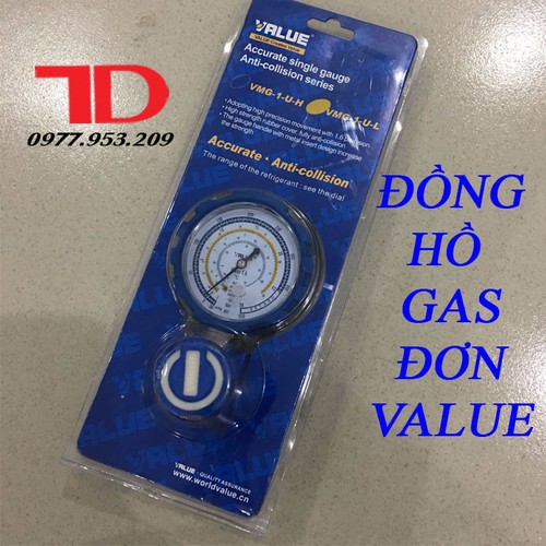 Đồng hồ đo gas đơn hạ áp VALUE hàng chính hãng