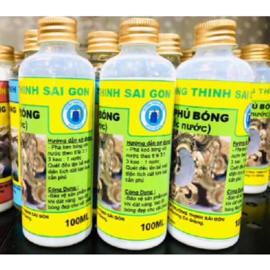 Keo Phủ Bóng Gốc Nước Bảo Vệ Sản Phẩm Dát Vàng 100 ml - Trường Thịnh Sài Gòn