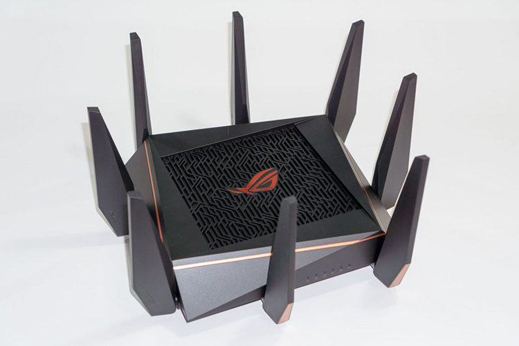 Router Wifi 8 Ăng-Ten 3 Băng Tần Chuẩn Asus GT-AC5300 AC-5300 (2167Mbps) - Hàng Chính Hãng