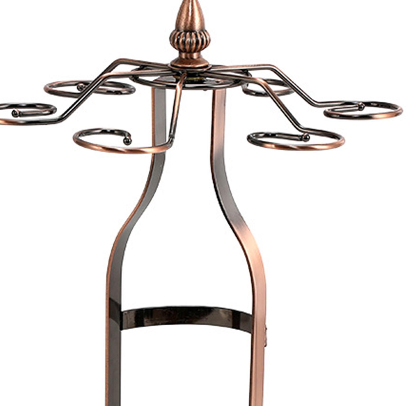 2 in 1  Rack Iron Freestanding  Bottle Stand Wedding Banquet