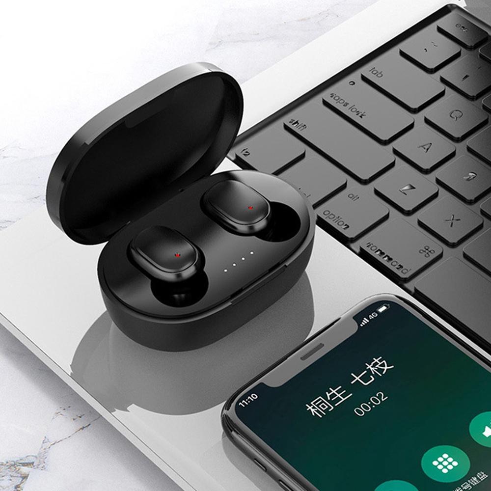 Tai Nghe Nhét Tai TWS Bluetooth Không Dây Mini Giảm Tiếng Ồn Có Micro Cho Xiaomi Huawei iPhone