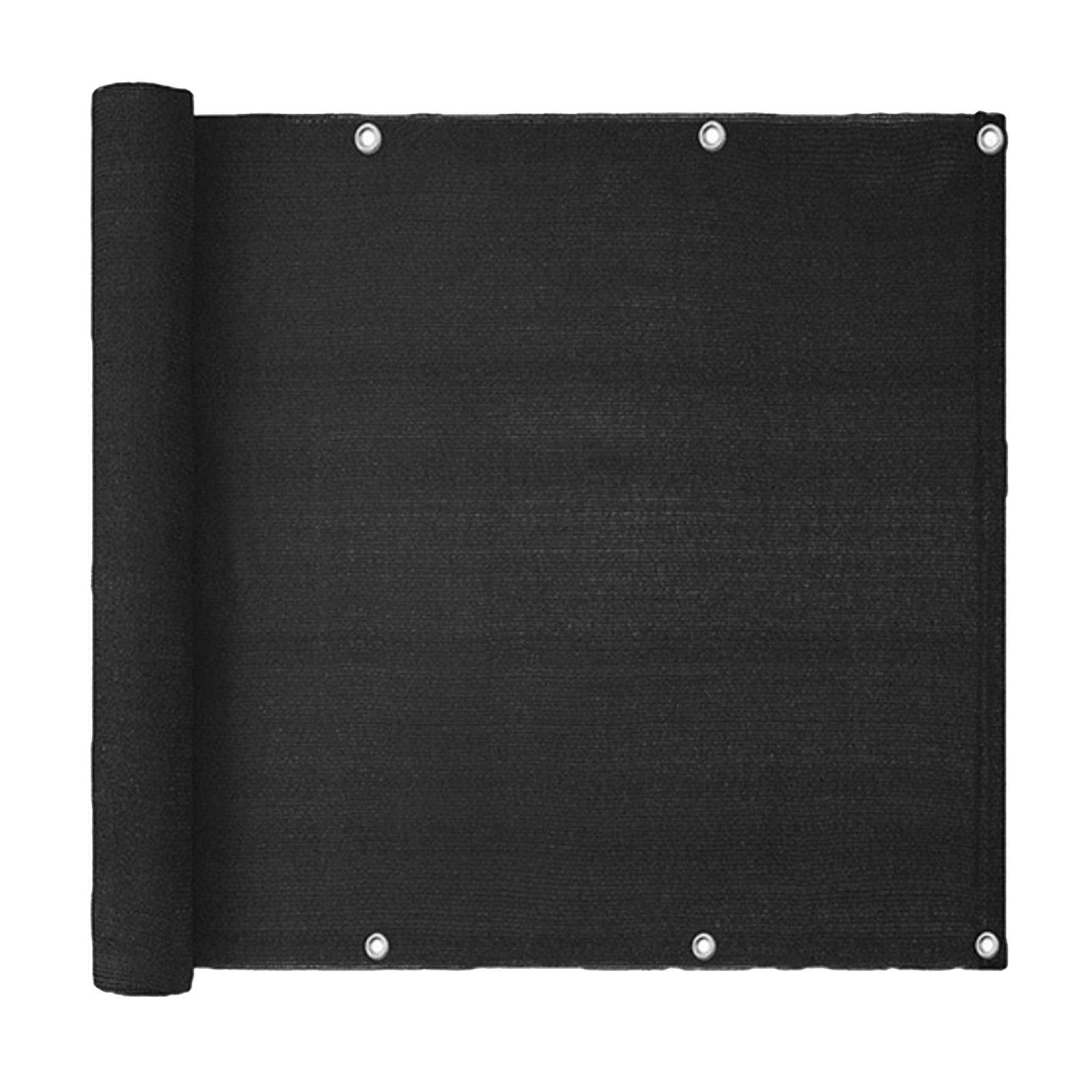 Fence Privacy Screen Outdoor Protection  Resistant Porch Rails gray