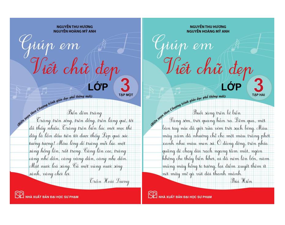 Sách - Combo Giúp em viết chữ đẹp lớp 3 - tập 1 + 2 (cánh diều) (KP)