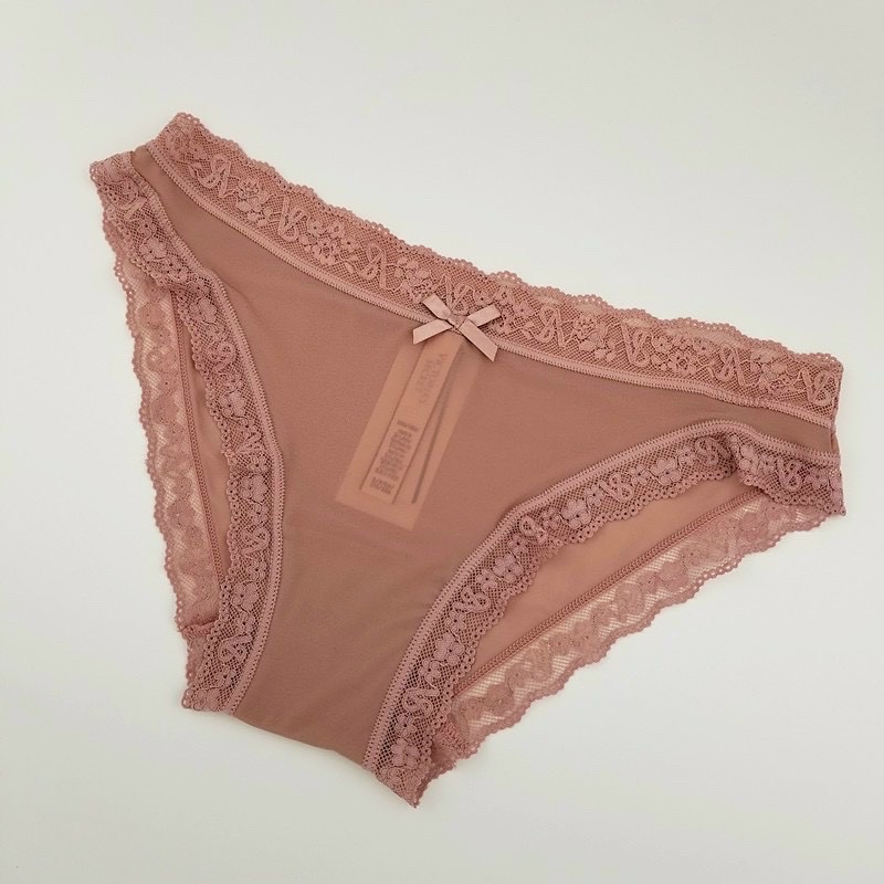 COMBO 5 QUẦN LÓT NỮ THUN LẠNH VIỀN REN BIG SIZE VS350