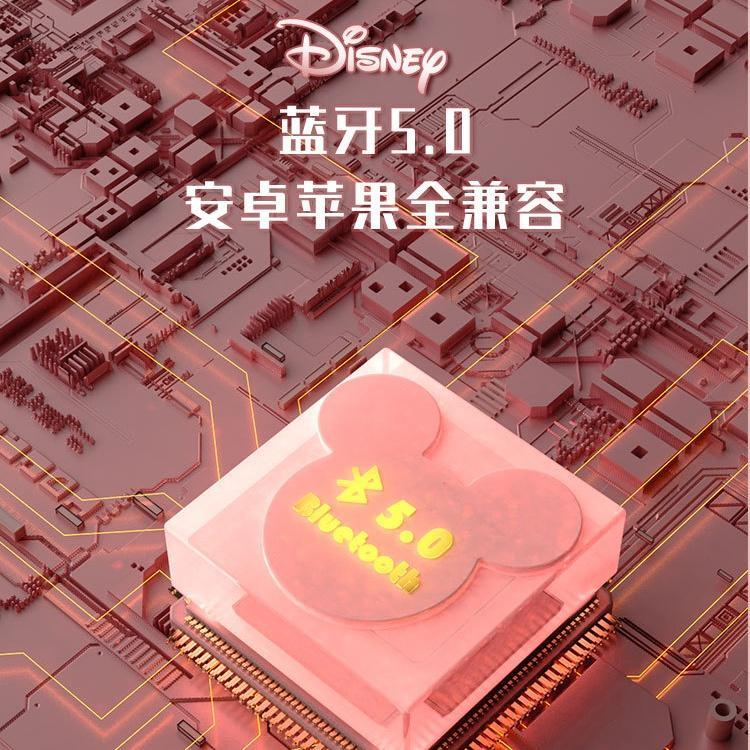 DISNEY Tai Nghe Thể Thao Không Dây Bluetooth 5.0 2022 TWS Hình Chuột Mickey