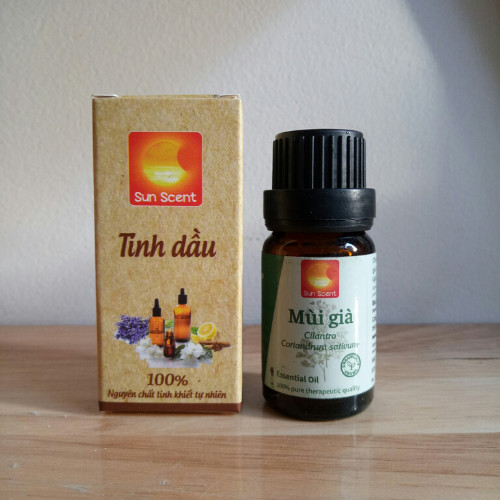 Tinh dầu Mùi Già Sun Scent - Coriander Essential Oil 5ml