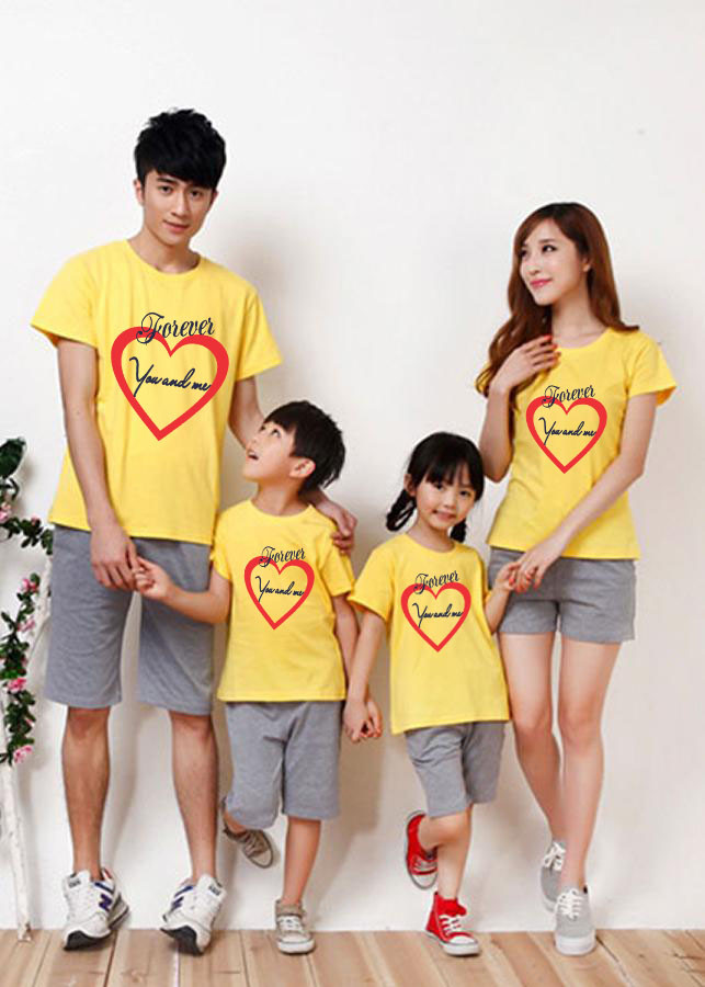 Áo Thun Gia Đình VAT-BK00106