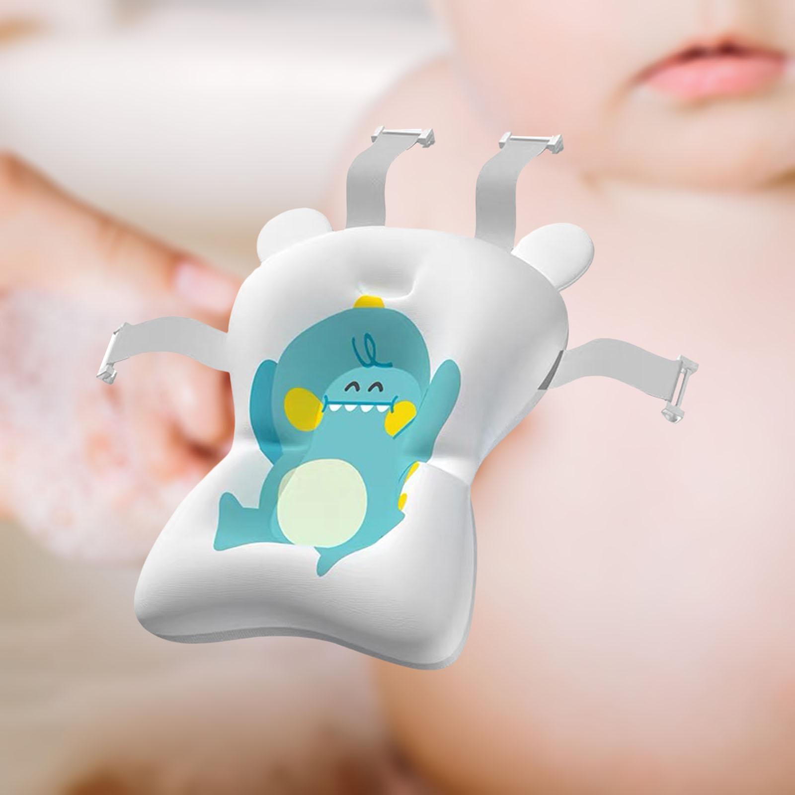 2Pcs Bath Tub Pillow Leakproof Interlinig green and pink for Bathroom