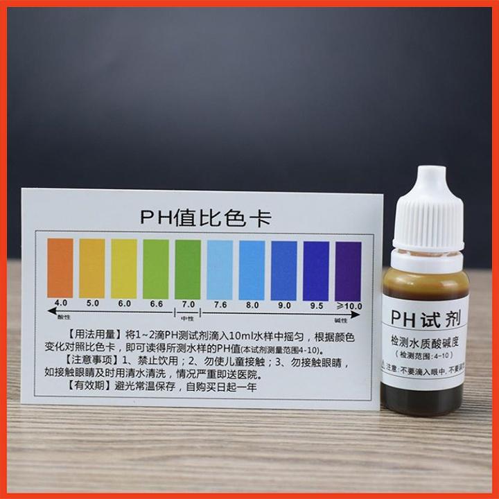 Giấy quỳ tím + Dung dịch đo pH