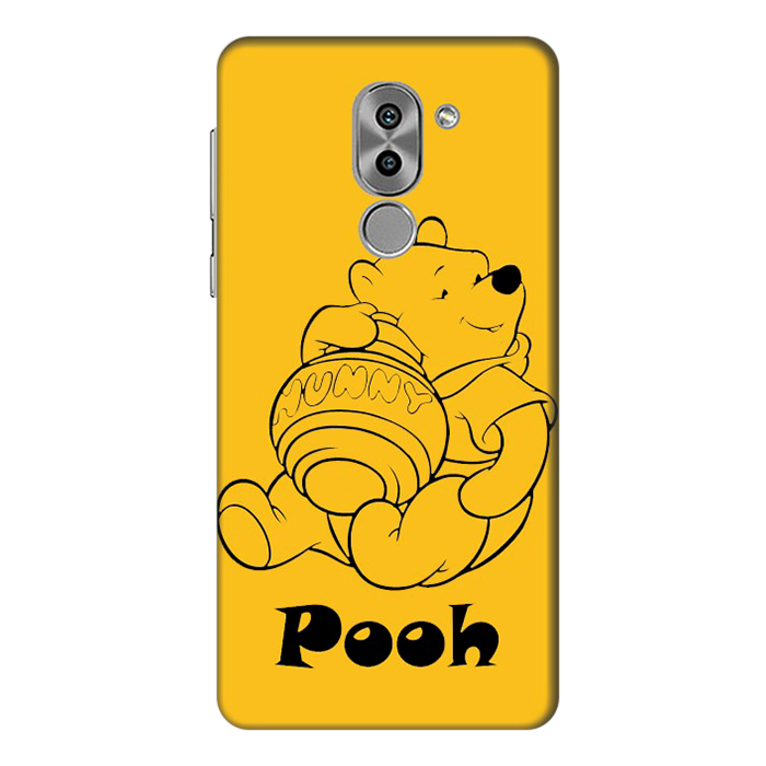 Ốp Lưng Nhựa Cứng Nhám Dành Cho huawei GR5 2017 In Hình Pooh