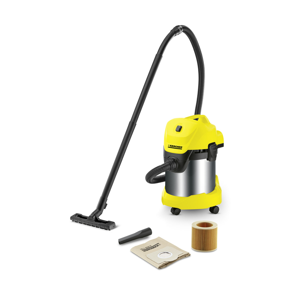 Máy hút bụi khô &amp; ướt cao cấp Karcher WD 3 Premium - Hàng chính hãng