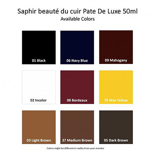 Xi đánh bóng giày Saphir Pate De Luxe BDC Pháp 50ml