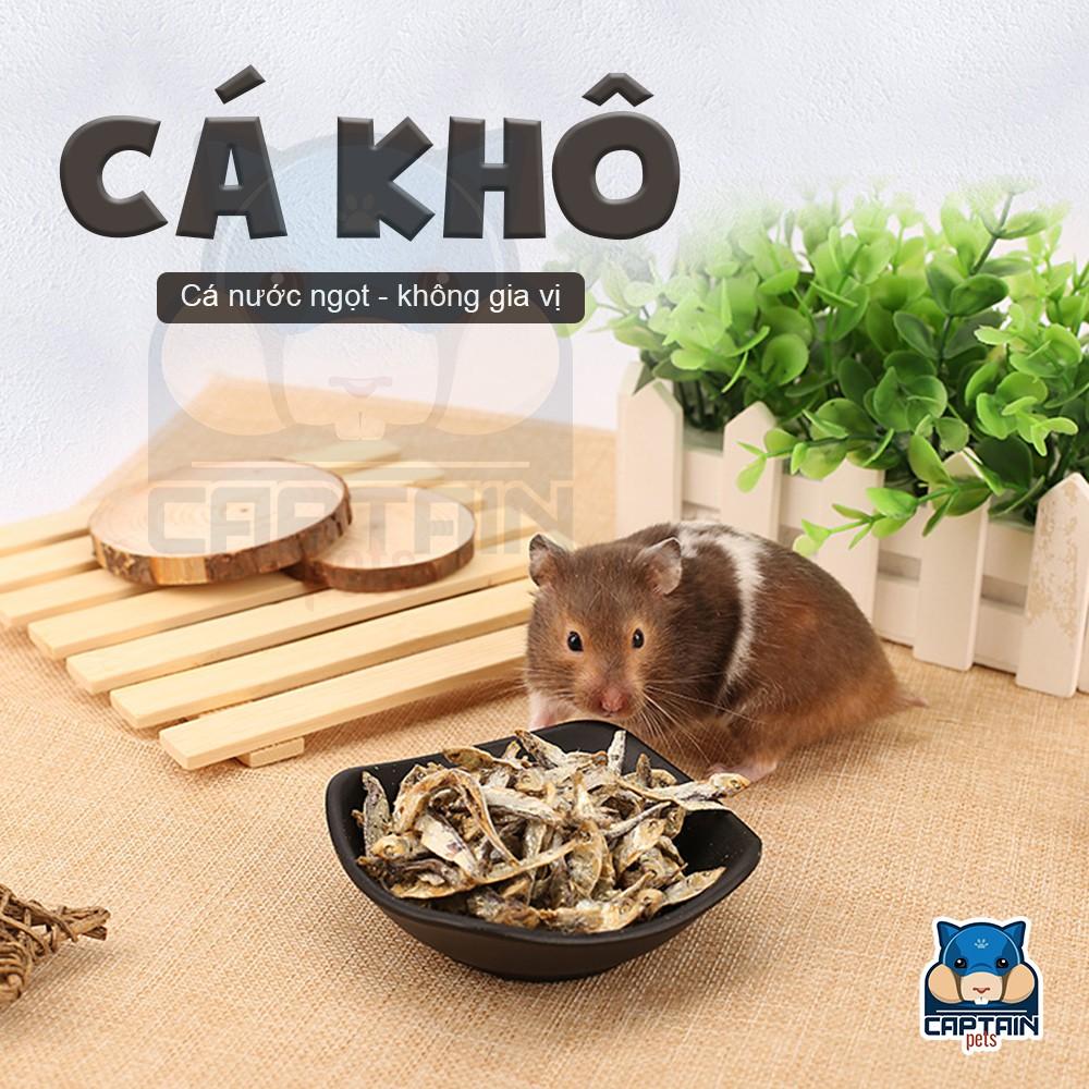 Cá khô loại ngon cho Hamster