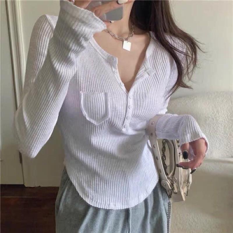 ÁO LEN TĂM CÚC ️ Form kiểu nhẹ nhàng tôn dáng siêu đẹp ạ