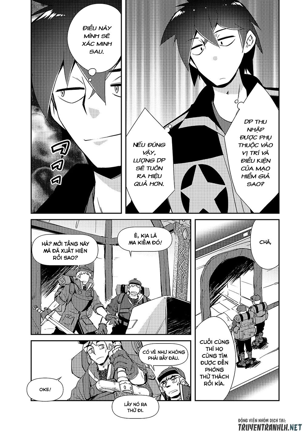 chủ nhân của mê cung rất lười chapter 16 18