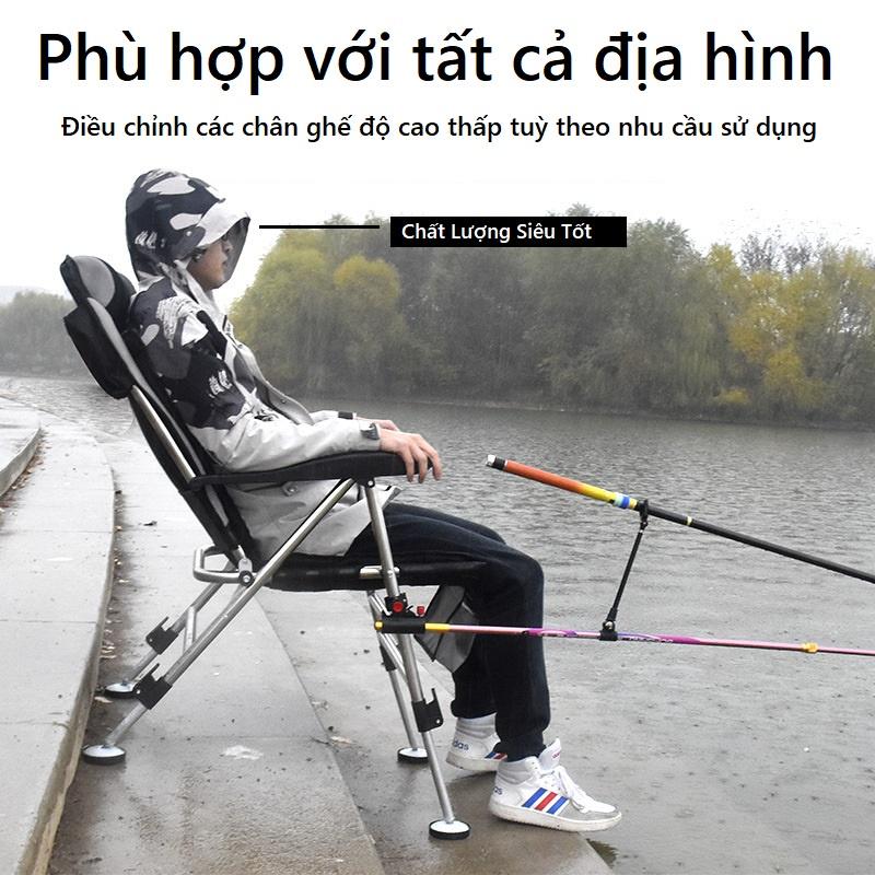 Ghế Câu Đài Địa Hình Săn Hàng SKK31 Cao Cấp Dễ Dàng Điều Chỉnh Và Mang Theo - Sanami Fishing Store