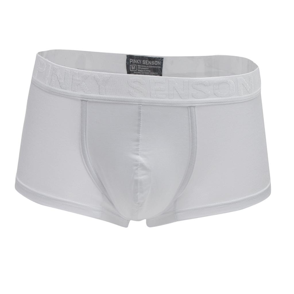 Men's Soft Breathable Stretch Flex Fit Modal Pouch Boxer Briefs Trunks Underwear