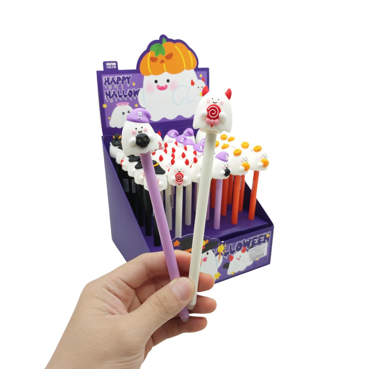 Bút Gel Halloween - WanLongDa ZF3571-2 - Mực Xanh - Mẫu 4
