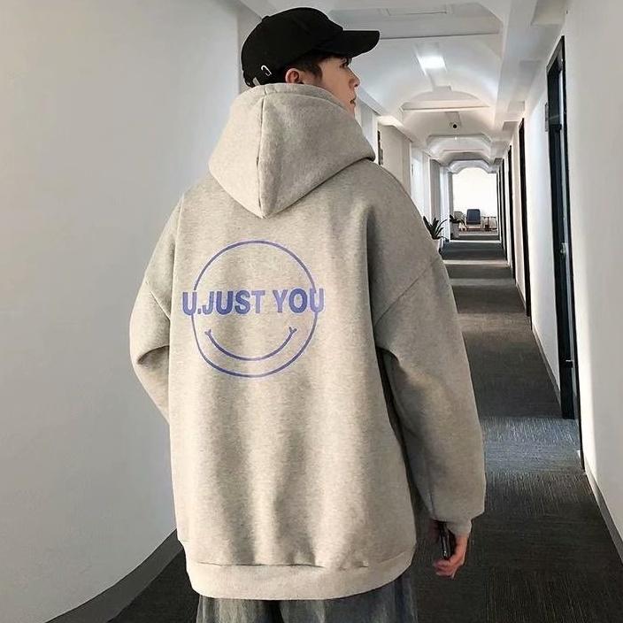 Áo Hoodie nam chất liệu nỉ cao cấp in hình đáng yêu phong cách Hàn Quốc