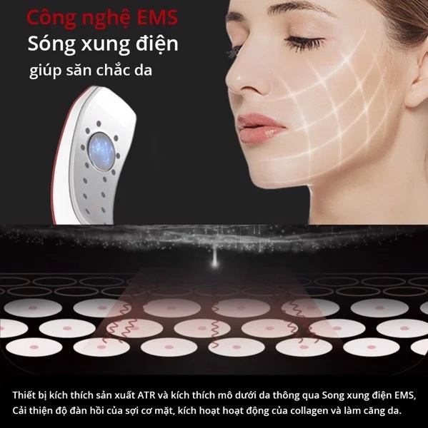 Máy xóa nọng cằm nâng cơ mặt định hình Vline Sothing H1031- Hàng chính hãng