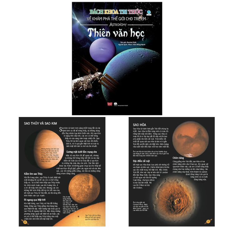 Combo 2 Cuốn Kiến Thức - Bách Khoa Cho Trẻ: Bách Khoa Tri Thức Về Khám Phá Thế Giới Cho Trẻ Em - Thiên Văn Học + 100 Bí Ẩn Đáng Kinh Ngạc Về Khoa Học (Bộ Sách Thiếu Nhi Bán Chạy Trong Tháng)