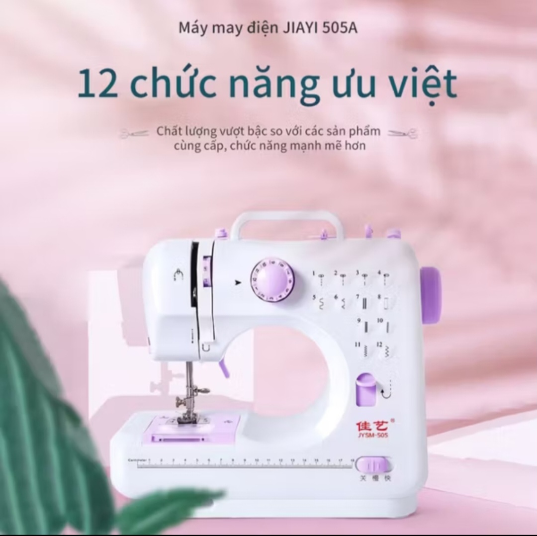 MÁY MAY MINI GIA ĐÌNH CÓ RẤT NHIỀU CHỨC NĂNG MAY THUẬN TIỆN CHO MỌI NHÀ